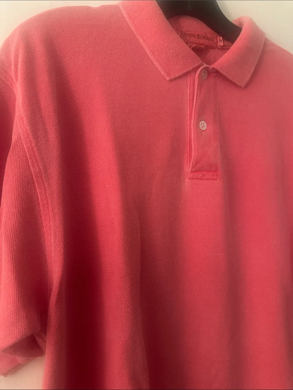 Banana Republic Polo Shirt - Coral Pink